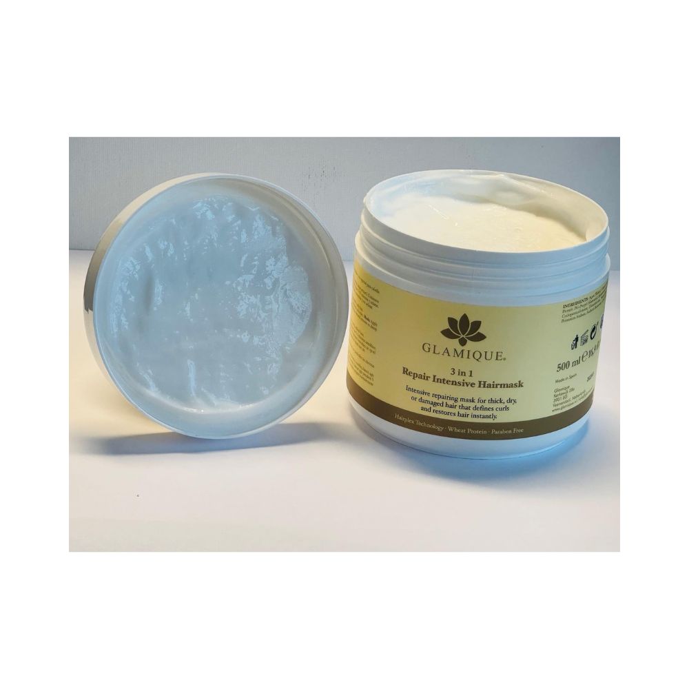 3-in-1 Repair Intensive Hairmask – Herstellend voor Droog & Beschadigd Haar (Vegan, Cruelty Free)